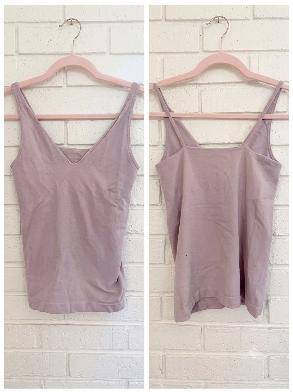 Free People Dusty Rose Double-Strap Tank